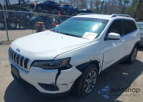 2020 Jeep Cherokee Latitude Plus 4X4 z USA, uszkodzony, nr VIN 1C4PJMLB5LD651461